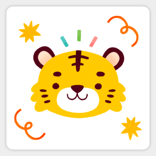 Chinese New Year Tiger Magnet